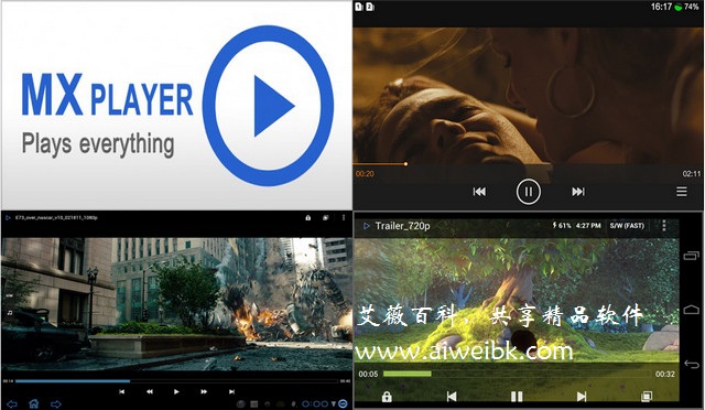 Android应用推荐：高清媒体播放利器MX Player v1.7.38官方正式版+破解版