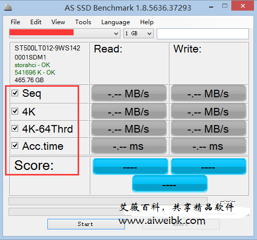 AS SSD BenchMark