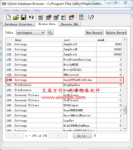 SQLite Database Browser