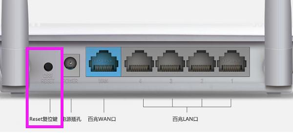 TP-Link TL-WR847N无线路由器如何重置(恢复出厂设置)