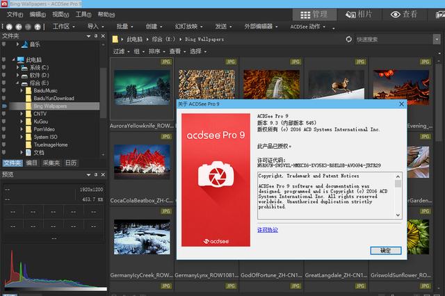 知名图像软件ACDSee Pro v9.3 Build546官方原版下载 + 汉化补丁