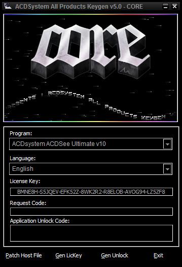 ACDSystem离线注册机ACDSystem All Products Keygen v5.0下载+注册机使用步骤
