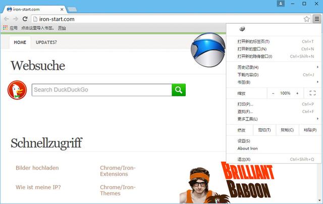 开源浏览器SRWare Iron 59.0.3100.0 Stable 官方稳定版/便携版下载