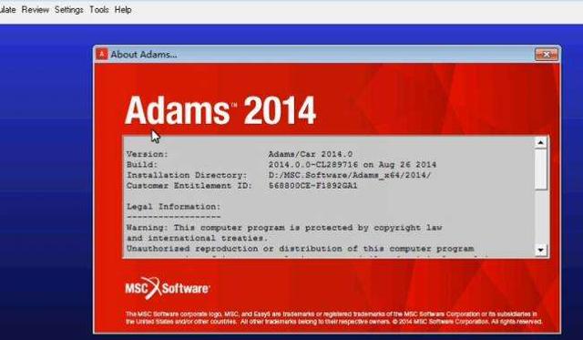 图文详解Msc Adams 2014 32&64位中文破解版下载与安装激活教程