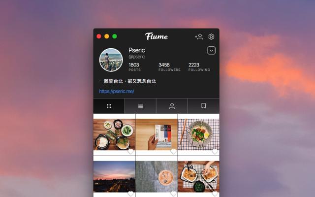 Flume for Mac-最好用的Instagram电脑版免费下载！支持上传相片及私人信息等完整功能