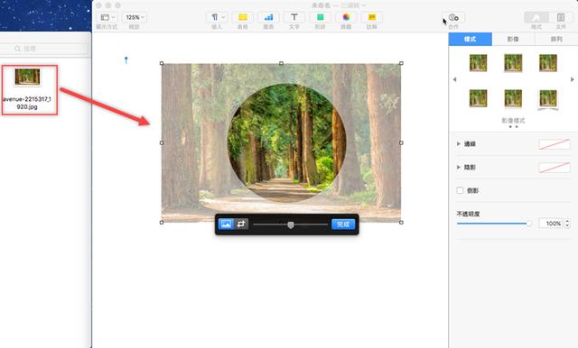 Mac iWork拿来裁切图片超简单，任何形状都可以一键搞定