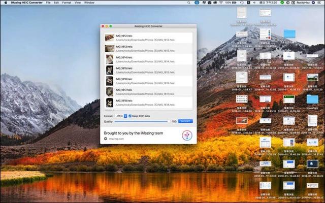 iMazing HEIC Converter(HEIC图片转换器)-HEIC 转 JPG 免费工具推荐