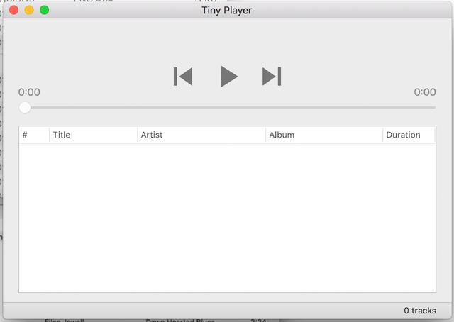 Tiny Player for Mac-史上最迷你的音乐播放器，大小只有 3MB，听音乐无负担！