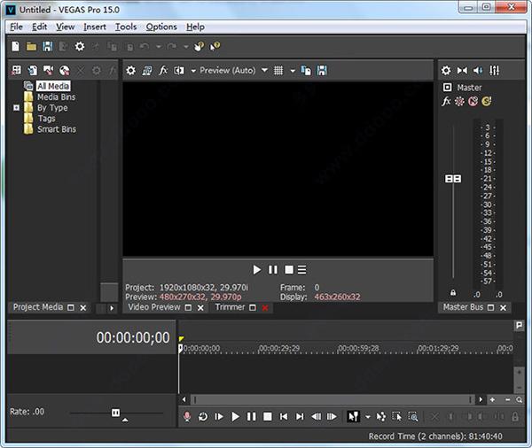 Vegas Pro 15中文破解版 v15.0.328(附序列号及汉化补丁)