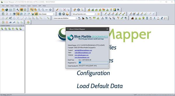 Global Mapper 21中文汉化破解版 v21.0(附安装教程)