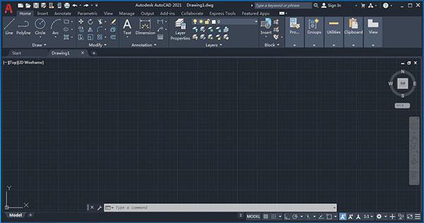 AutoCAD 2021官方中文版(免注册)