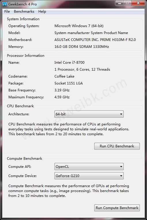 Geekbench 4 Pro最新破解版 v4.3.2