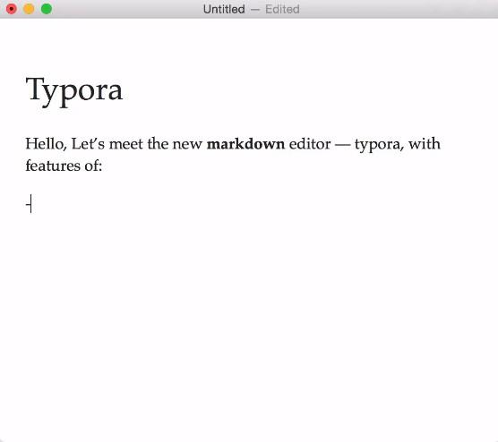 Typora 简约好用编辑器 v0.9.87