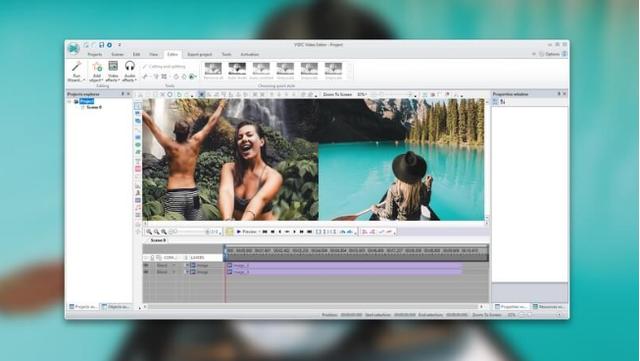 视频编辑软件 VSDC Video Editor Pro v6.4.6.150 中文破解版