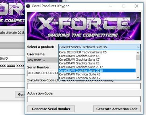 CorelDRAW Graphics Suite v2020 XFORCE-KEYGEN v3