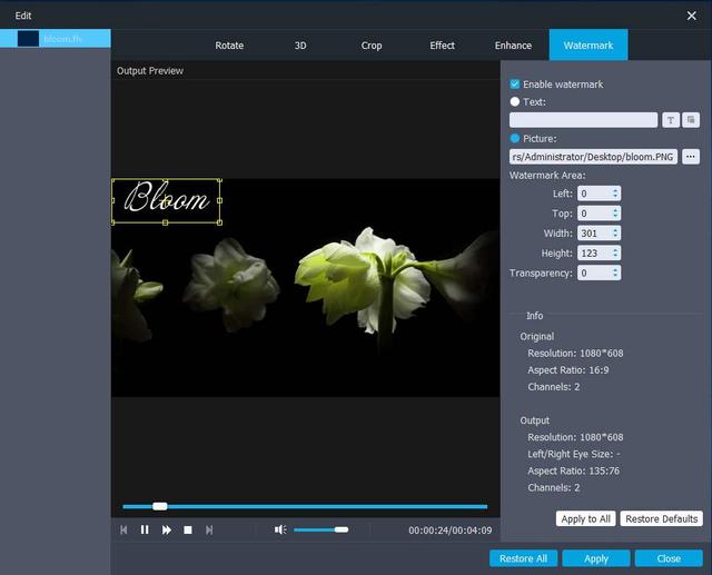 一体化视频转换器 Aiseesoft Total Video Converter v9.2.52 专业版