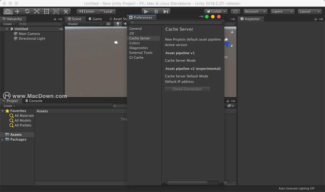 Unity Pro 2019.4.5 F1 三维动画渲染工具 汉化破解版