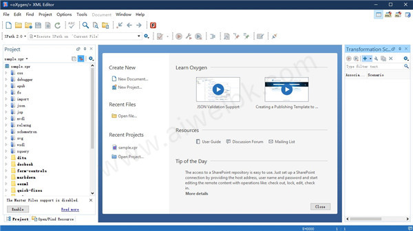 Oxygen XML Editor 21破解版 v21.0
